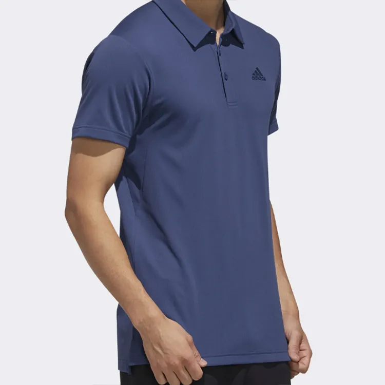 Adidas Originals Polo Shirts Men Tech Indigo-5