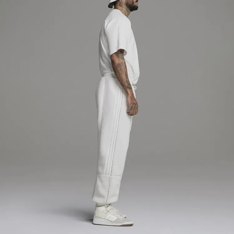 Adidas Originals Teddy Cargo Knitted Sweatpants Unisex Bright White-6
