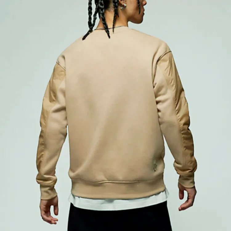 Jordan Flight MVP Sweatshirt Men's Desert Yellow-2