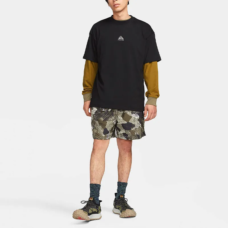 Nike T Shirts Men Black-2