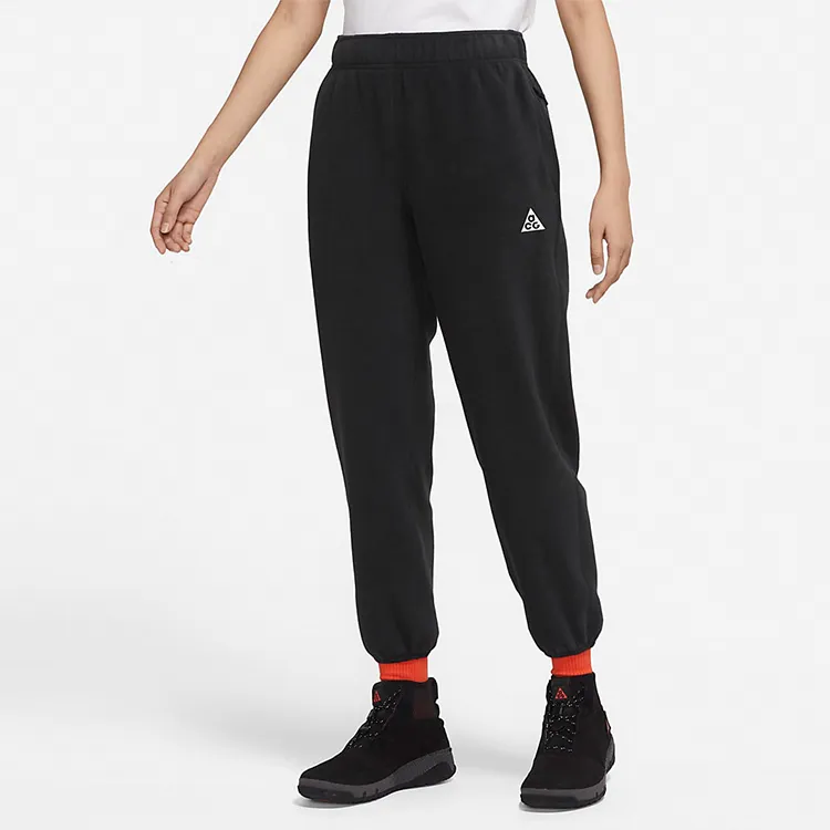 Nike ACG Knitted Sports Pants Women's Black-5