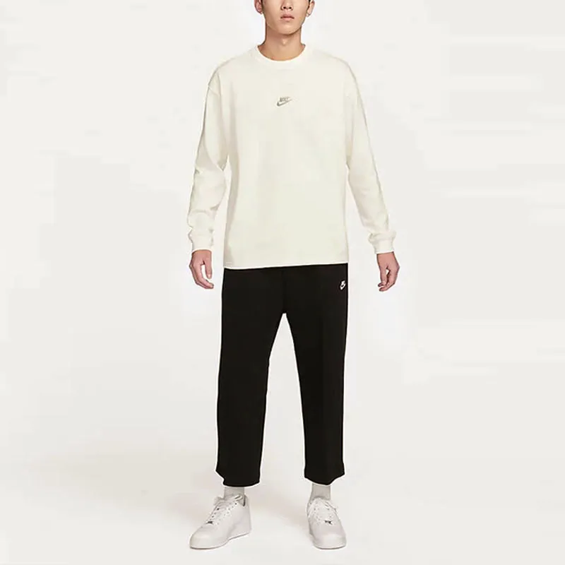 Nike T Shirts Men Beige-2