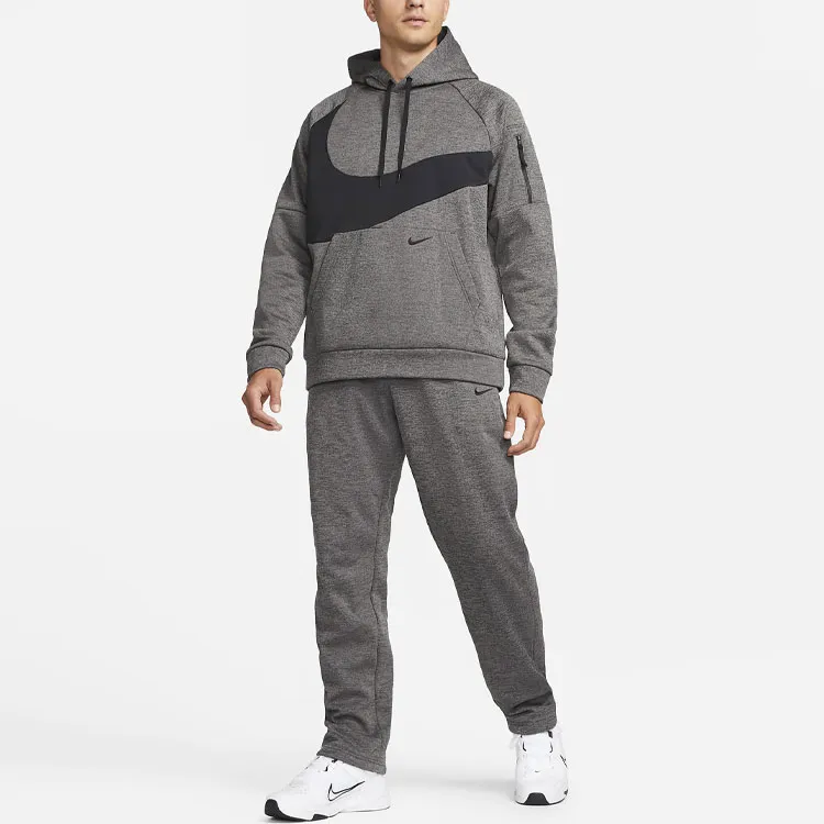 Nike Knitted Sweatpants Men Charcoal Gray-2