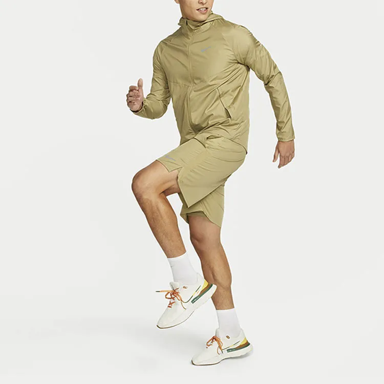 Nike MILER Jackets Men Khaki-2