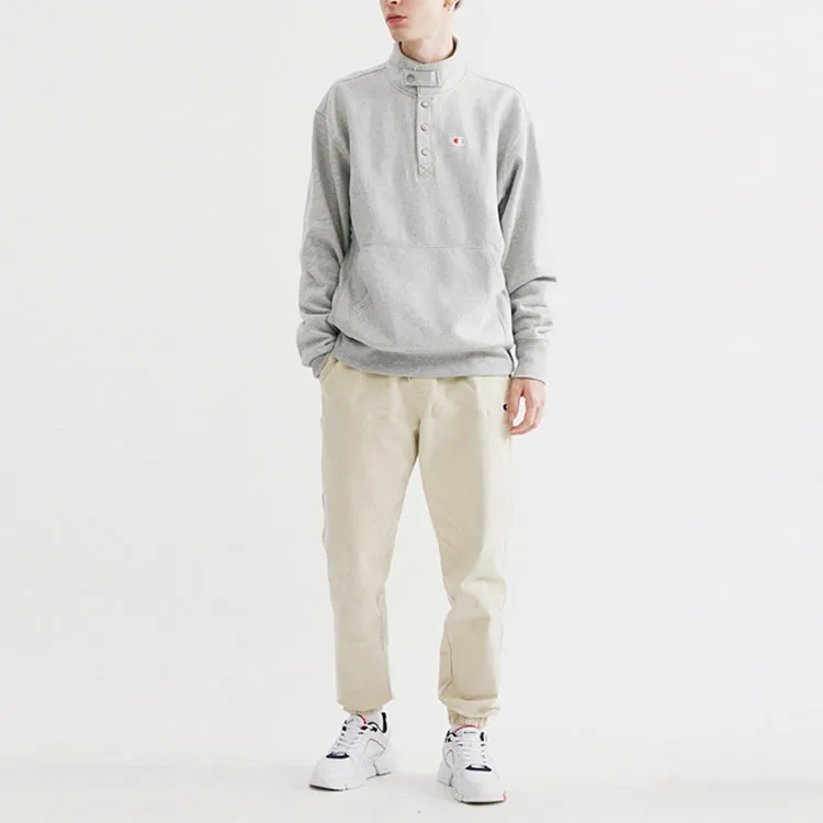 Champion Sweatshirt Unisex Light Gray-4