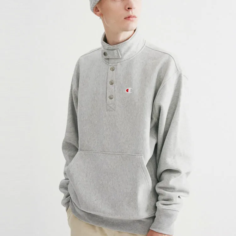Champion Sweatshirt Unisex Light Gray-5
