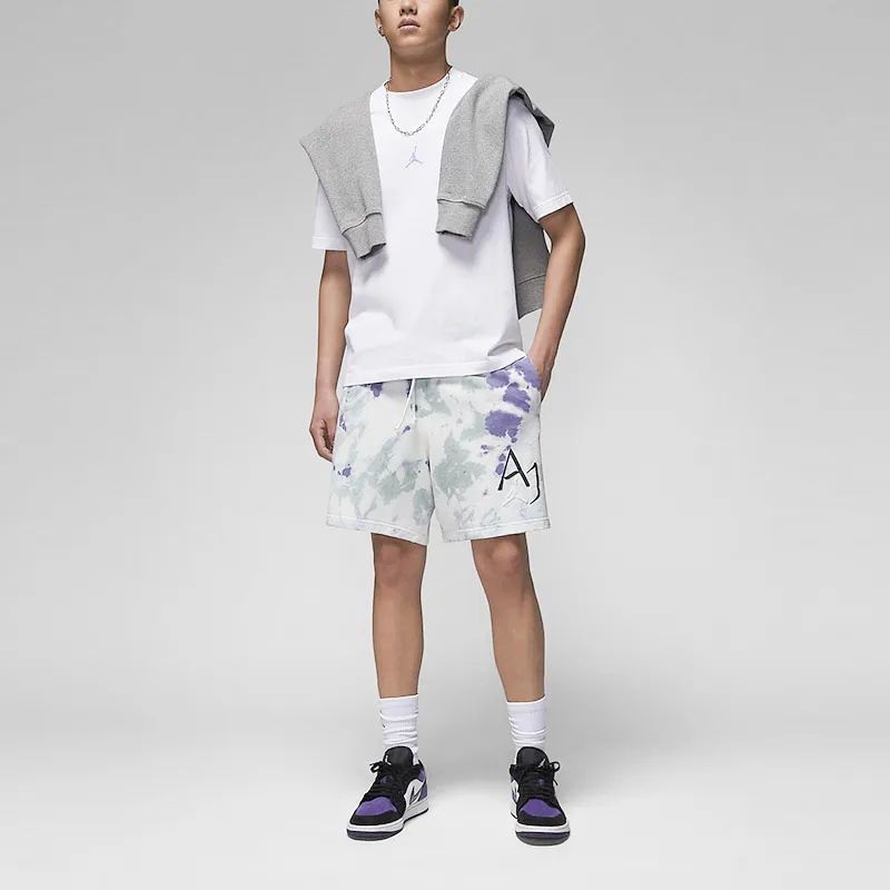 Jordan Next Stop Dongdan Series T Shirts Men White-2