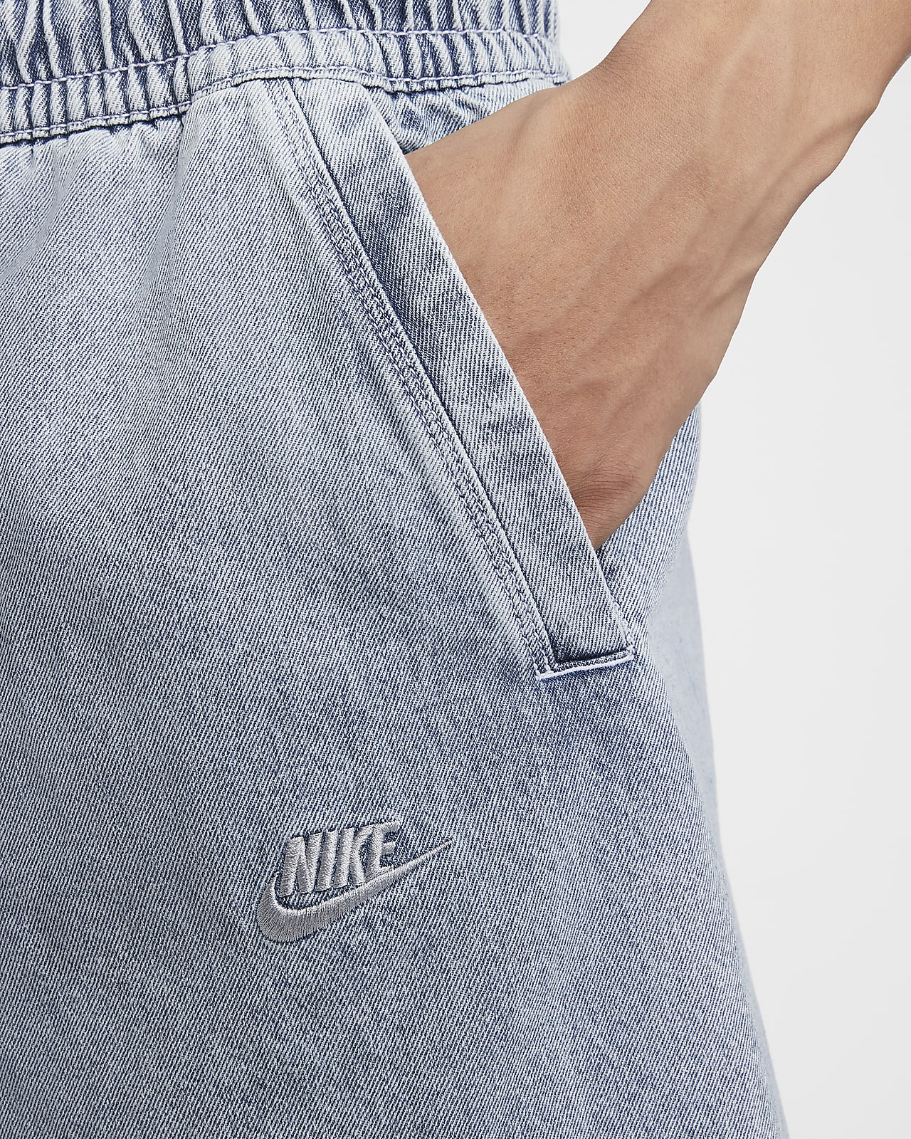 人気 ☆NIKE☆ NSW DENIM SHORTS LIGHT ARMORY BLUE Nike Denim Shorts Men Light Armory Blue S - POIZON