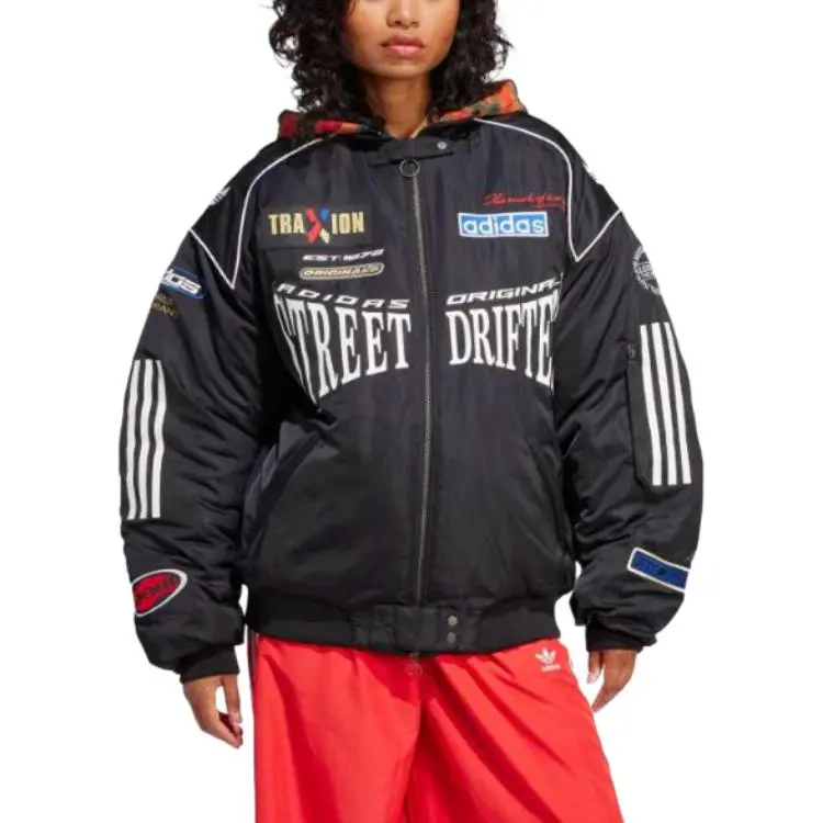 Adidas Rasant Moto Bomber Jacket 'Black'-2