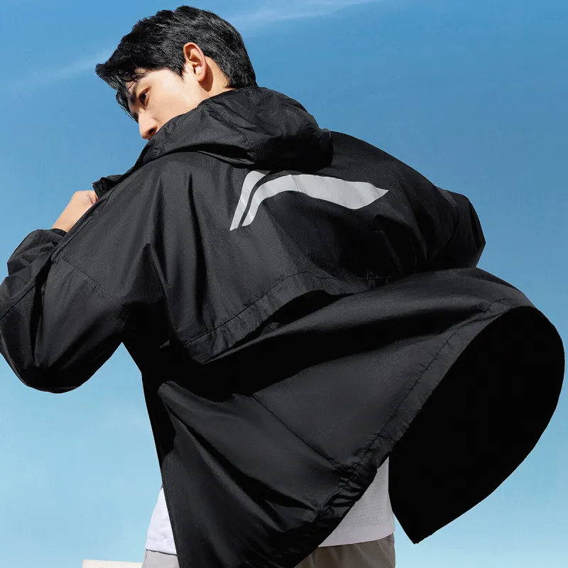LiNing Smoothie Super Light, Breathable, Quick Dry, UV Protection, Cooling Sun Protection Clothing Unisex Black-4