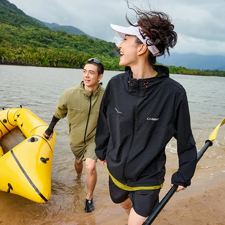 LiNing Smoothie Sun Protection Clothing Men's Black-2