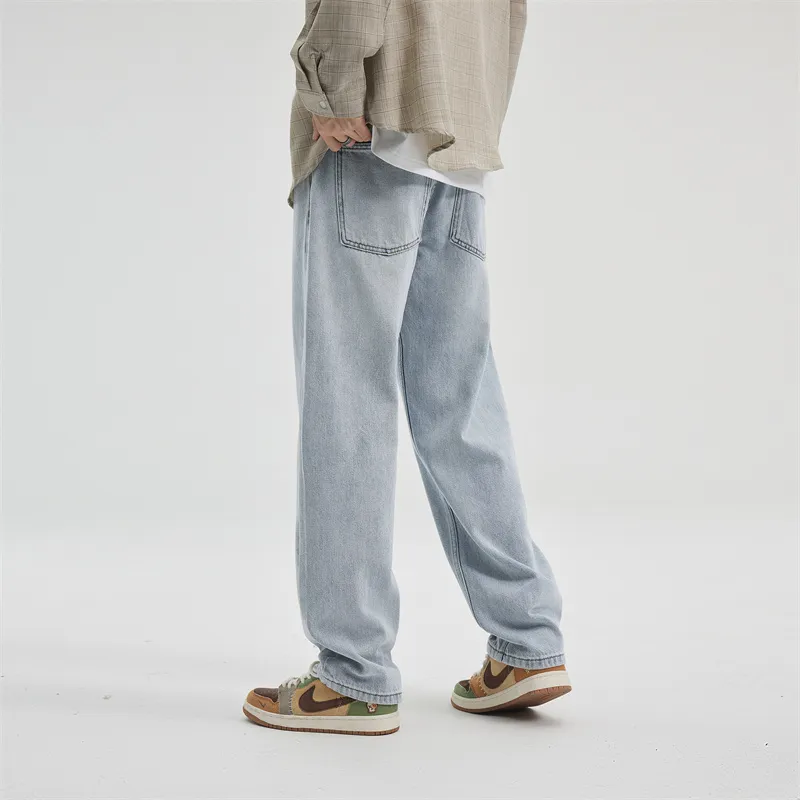 SNOW FLYING Jeans Unisex Light Blue-5