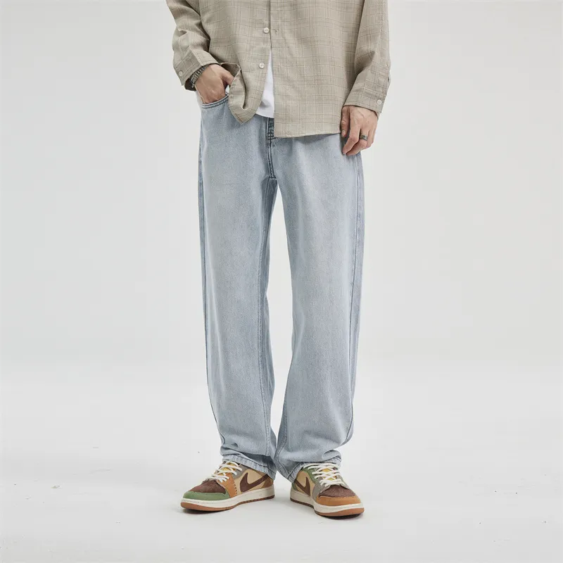 SNOW FLYING Jeans Unisex Light Blue-3