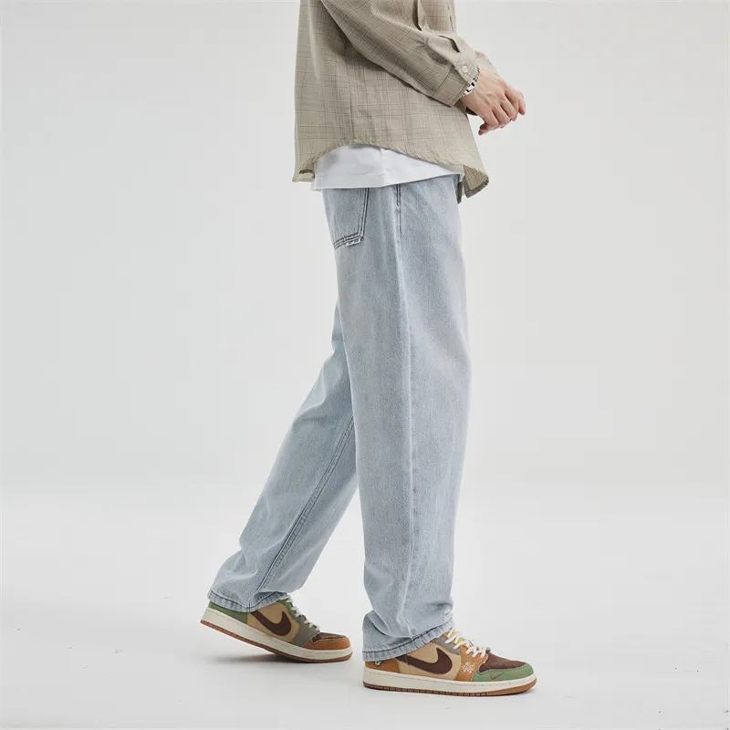 SNOW FLYING Jeans Unisex Light Blue-4