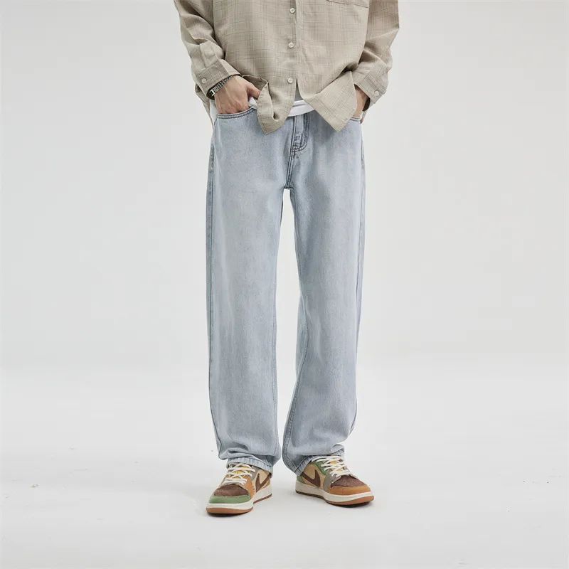 SNOW FLYING Jeans Unisex Light Blue-2