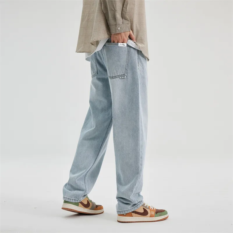 SNOW FLYING Jeans Unisex Light Blue-7
