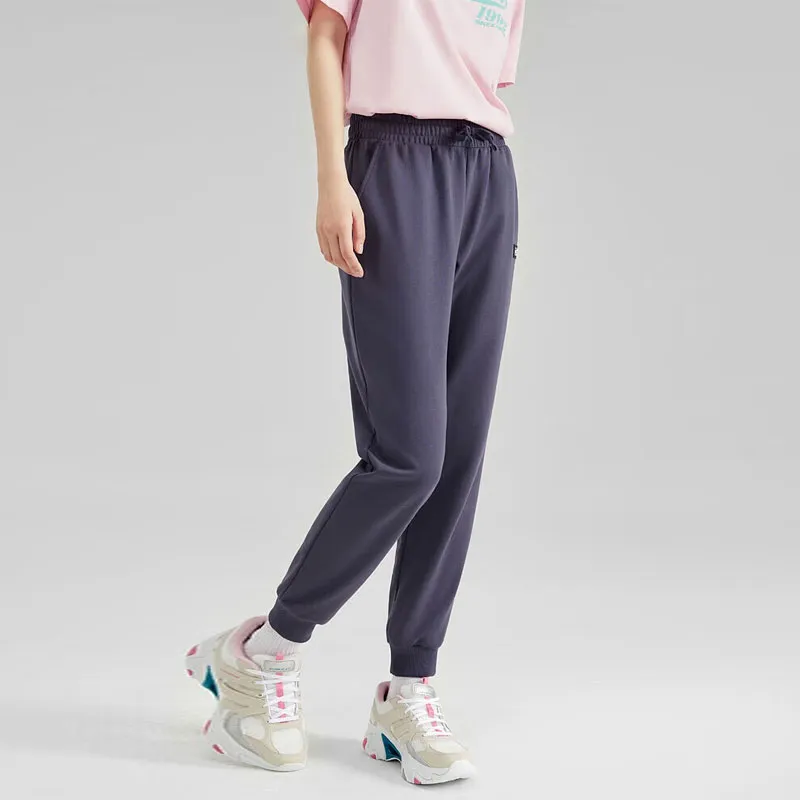 Skechers Colorful Knitted Sweatpants Women's Odyssey Gray/026R-1