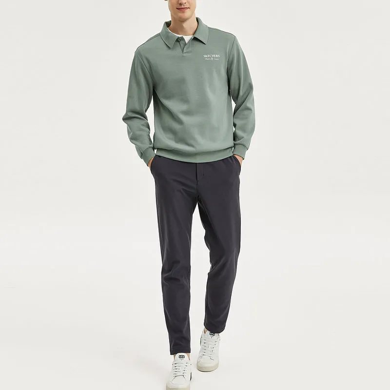 Skechers Diamond Series Sweatshirts Men Dracaena Green/035Z-1