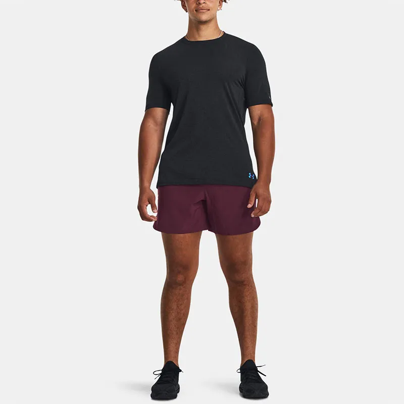 Under Armour Sports Shorts Men Dark Umber Red-4