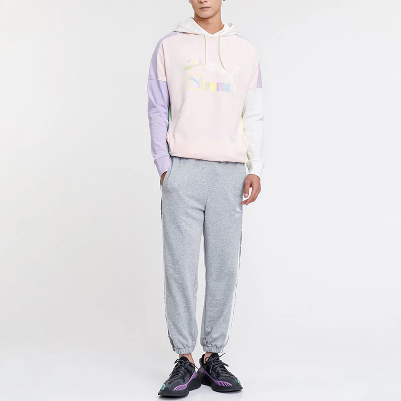 PUMA Sweatshirts Men Pink White-3