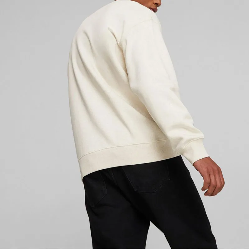 PUMA Sweatshirt Men's Light Beige-4