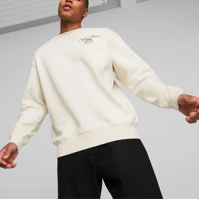 PUMA Sweatshirt Men's Light Beige-3