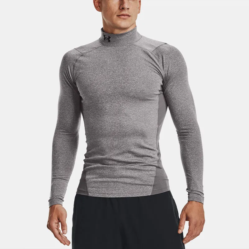 Under Armour ColdGear T Shirts Men Gray-2