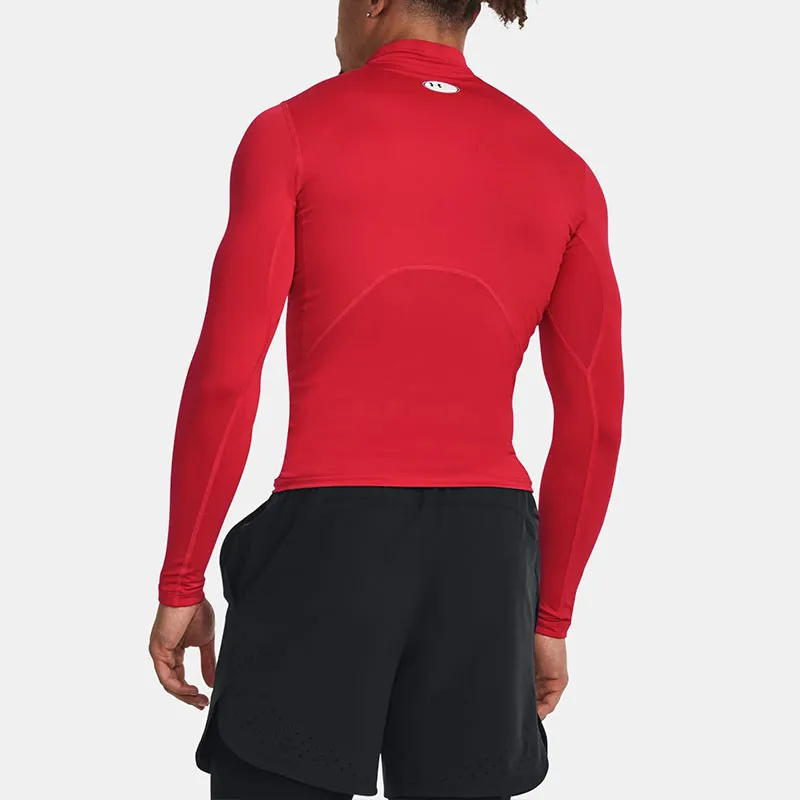 Under Armour ColdGear T Shirts Men Red-3