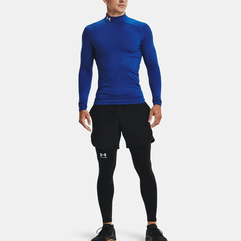 Under Armour ColdGear T Shirts Men Blue-3