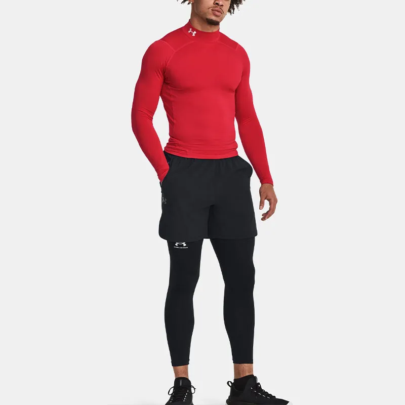 Under Armour ColdGear T Shirts Men Red-4