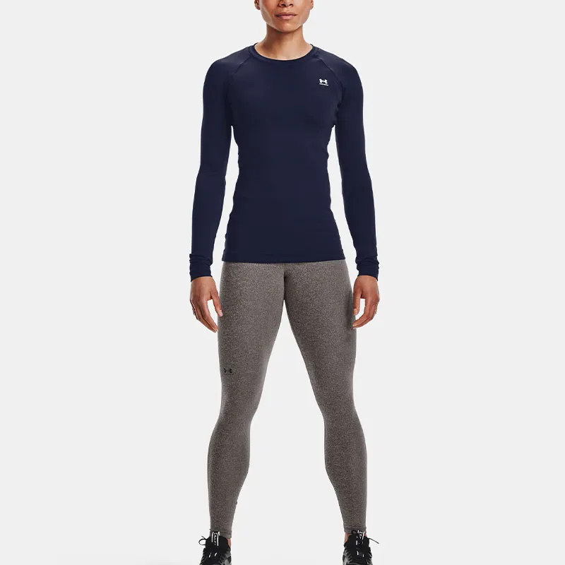 Under Armour ColdGear Yoga Pants Women's Gray-4