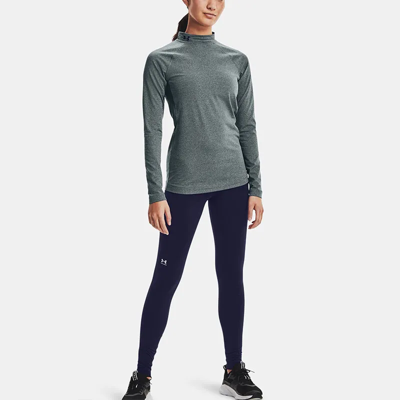 Under Armour ColdGear Yoga Pants Women's Blue-4