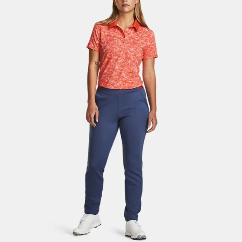 Under Armour Polo Shirts Women's Venom Red-4