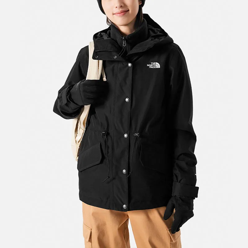 THE NORTH FACE City Outdoor Collection Windbreaker Jackets Women's Black-1