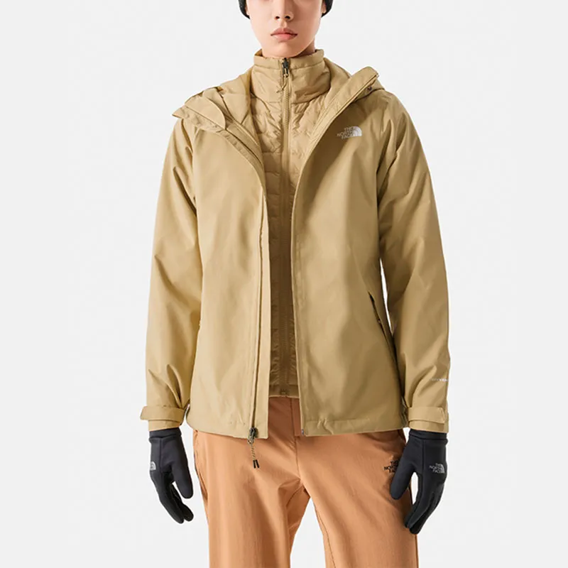 THE NORTH FACE City Outdoor Collection Windbreaker Jackets Women's Khaki-1