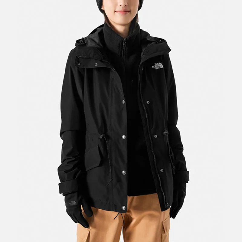 THE NORTH FACE City Outdoor Collection Windbreaker Jackets Women's Black-3