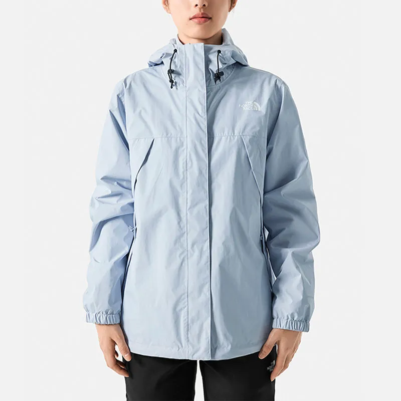 THE NORTH FACE City Outdoor Collection Waterproof, Windproof, Breathable, And Thermal Windbreaker Jacket Women's Blue-1