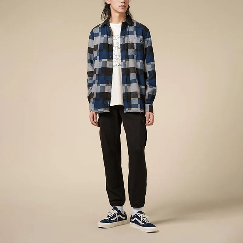 Vans Shirt Men's Dark Blue/Black-2