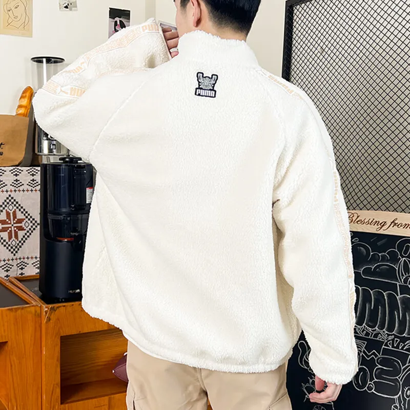 PUMA Jackets Unisex White-4