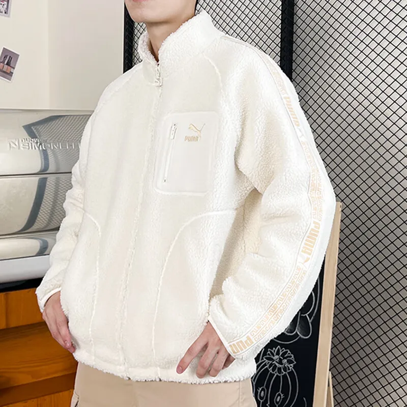 PUMA Jackets Unisex White-2