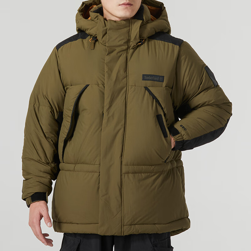Timberland ジャケット S Timberland Puffer Jacket - Men's XL - Black/Brown/Wheat