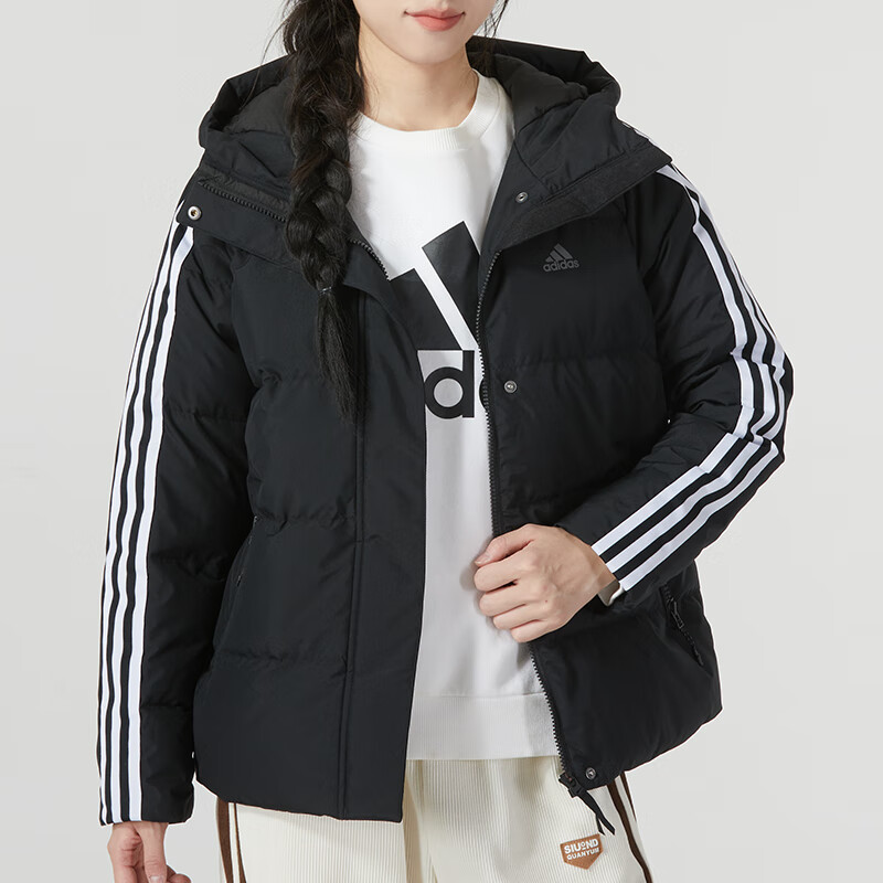 Adidas Down Jackets Women's Black L - POIZON