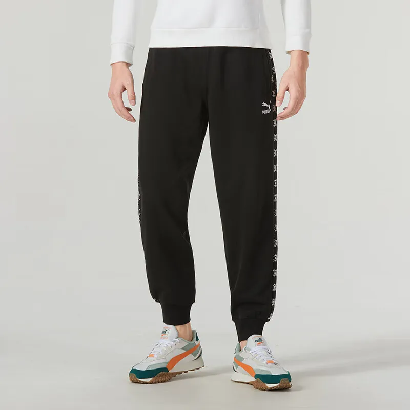 PUMA Sports Pants Unisex Black-3