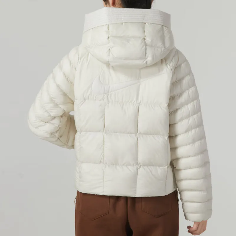 Nike Puffer Jackets Women's White-3