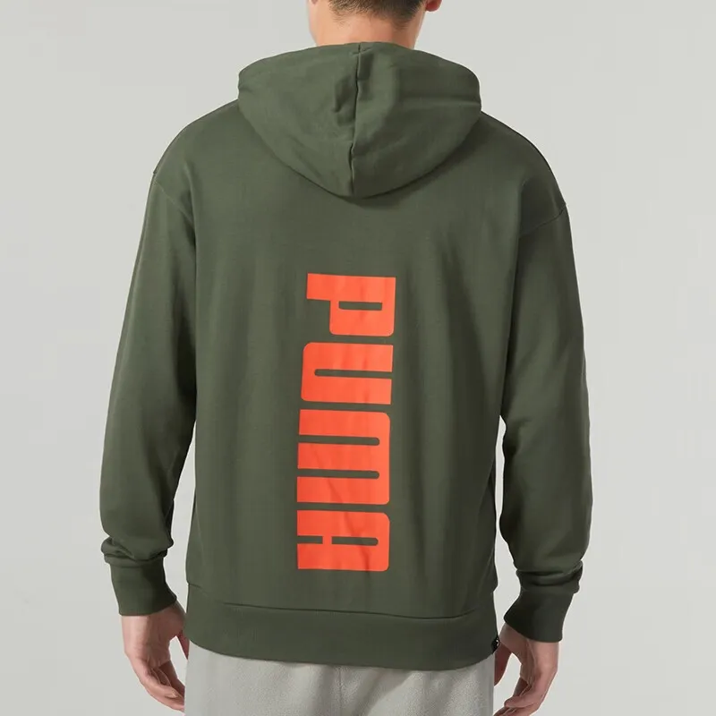 PUMA Sweatshirt Unisex Olive Green-2