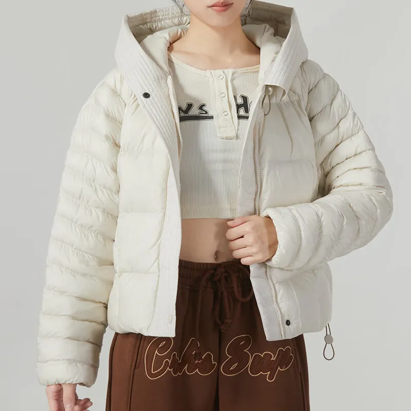 Nike Puffer Jackets Women's White-2