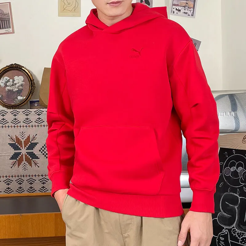 PUMA Sweatshirts Unisex Red-2