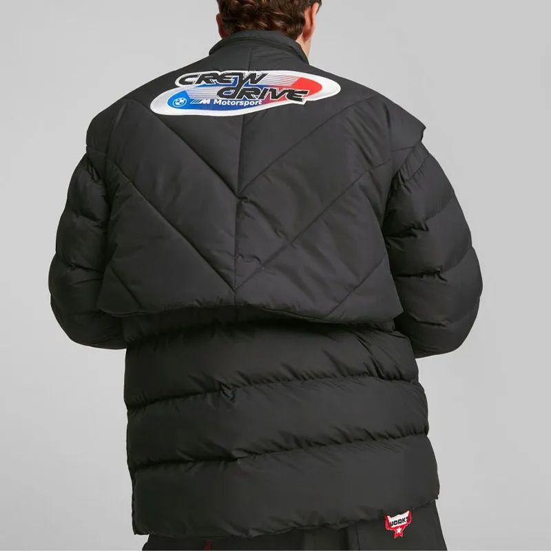 PUMA BMW M Motorsport Puffer Jackets Unisex Black-4