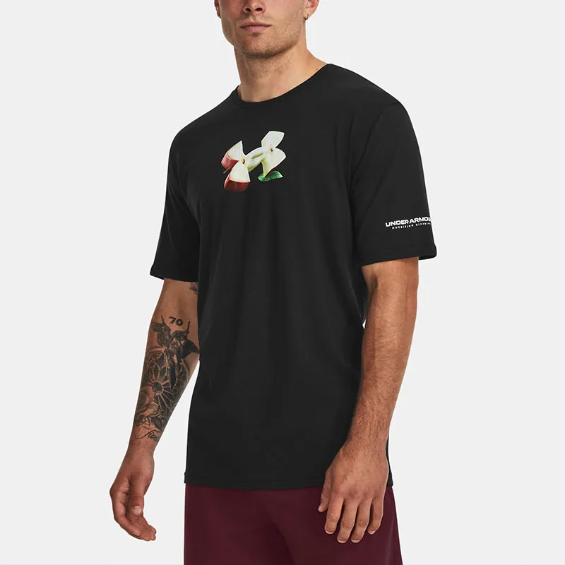 Under Armour Nutrition Division T-Shirts Men Black-2