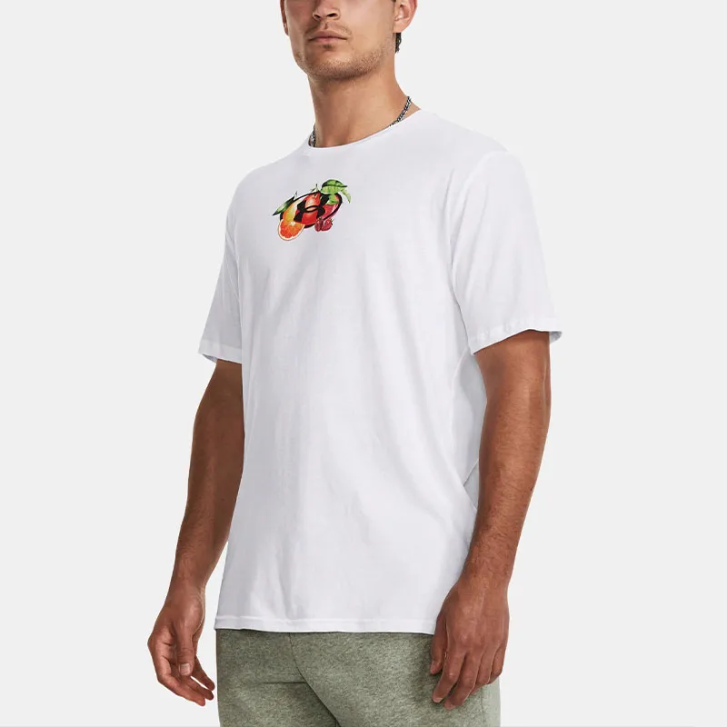 Under Armour Nutrition Division T-Shirts Men White-2